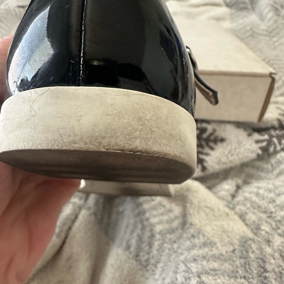 Liliana Black Patent Leather Flats - Picture 7 of 8